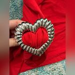 Vintage NOS handmade Valentine’s Be Mine embroidered paint T Photo 10