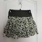  OFFLINE By Aerie Tiered Athletic Skort Medium Olive Green &‎ White NWT Photo 6