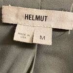 Helmut Lang Helmut by  green collarless structured blazer button up Medium Photo 5