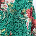 Torrid Chiffon Double Layer Tank Top Women’s Size 4X Green Floral Sleeveless Photo 7