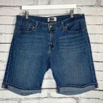 Levi's Levi’s Signature Blue Denim Jean Shorts 14 Mid‑Rise Casual Summer Streetwear Y2K Photo 0