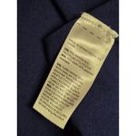 Chico's  Solid Navy Blue Thin Sweater Blouse Shirt Size 2 Large Photo 3