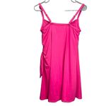 NWT Lands' End Hot Pink‎ One Piece Sweetheart Swim Dress Skirt Swimsuit Size 6 Pink Photo 6
