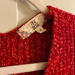 Pink Rose TJ Maxx Red Fuzzy Sweater Photo 3