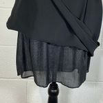 An'ge French Boutique Black Short Sleeve Dress Size M Photo 9