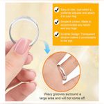 NEW Ring Sizers for Loose Rings Invisible Adjuster Silicone Ring Spacer 14PCS White Photo 1