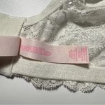 Victoria's Secret Coconut White Dream Angels Lace Push-Up Bra 38DD Photo 6