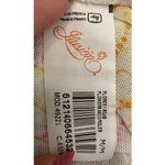 Ilusion Ruffle Bust 70s Floral Babydoll Slip‎ Night Dress Adjustable Straps Med Orange Photo 5