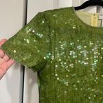 Papell Boutique Vintage 100% Silk Embellished Top (Size S-P) Photo 2