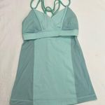 Lululemon  Patience Tank Top Aquamarine Size 2 Photo 0