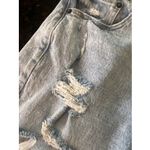 Abercrombie & Fitch  The Mom Short High Rise‎ Blue Jean Denim Cut Off Sz 2/26 Photo 7