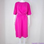 Eloquii NEW  Pink Cross Front Flutter Sleeve‎ Dress, size 18 Photo 15