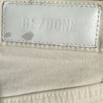 RE/DONE 90’s Originals High Waist Ankle Crop Jeans Vintage White Size 27 Photo 13
