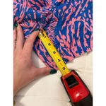 Lilly Pulitzer Callahan Shorts Size 10 Pink Blue Rolling In Grass Zebra Print Photo 6