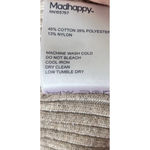 Madhappy  Taupe Ribbed Knit Midi Skirt Pull On Women’s XS Lounge Business Minimal Photo 5