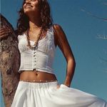 Free People  Into You Cotton Eyelet Top Photo 1