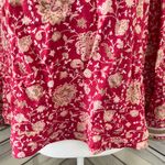 O'Neill O’Neill Landon Pink & Beige Floral Patterned Bell Sleeve Top Photo 2