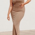 Princess Polly NWT : Charm Strapless Maxi Dress in Brown Photo 1