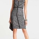 Ann Taylor - Black and gray tank top, pencil dress - Size 4 Photo 0