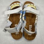 Camper Women's Sandals Cork Platform Rope Straps Adjustable White Yellow Size 37 Photo 6