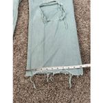 Vervet 90's Vintage Loose Fit Crop Flare Distressed Teal Green Wash Jean Size 30 Photo 8