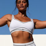 Alo Yoga Alo Airbrush Heart Throb Bra Photo 0
