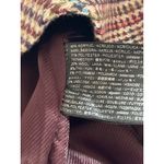 Mango  MNG Gray Wool Plaid Checkered High Waist Mini Flared A-Line Skirt Size L Photo 3