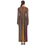 Ulla Johnson  Albie Knit Long Sleeve Dress in Zoisite Small New Womens Maxi Gown Photo 2