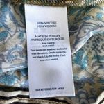 Faherty Naomi Top Women's M Fairfield Border Print Long Sleeve Button Up Blouse Photo 5