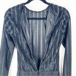 HOUSE OF HARLOW 1960 x REVOLVE Black Long Sleeves Hidden Back Zipper Bodysuit Photo 10