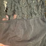 CIEN Black Lace Bell Sleeve Witchy Goth Whimsygoth Bodysuit Medium Photo 8