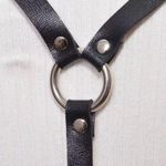 Black Punk O Ring Harness Rave Bondage New Photo 6