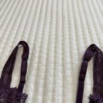 Vintage Victoria’s Secret Unlined Underwire Bra 36B Purple Lace Made In USA Size undefined Photo 10