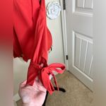 Paper Crane Burnt Orange Spaghetti Strap Cold Shoulder Blouse Size Small Photo 6