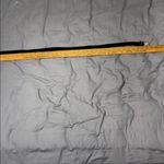 Elegant Black Leather Belt with Gold Buckle Photo 1