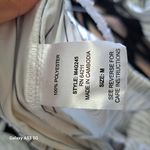 In Bloom Black and White Striped Womens Pajama Set Size M Photo 5