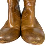 Frye  3470656-COG Carson Wedge Ankle Booties Cognac Brown Size 9.5 Photo 2