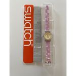 Swatch Watch Marble Time Pink Slim Skin Classic SKF315 Vintage 2002 Works well! Photo 11