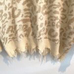 Main Strip Distressed Cheetah Print Sweater Photo 4