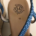 Pacific&Co VINTAGE FOUNDRY . Womens Leather Wedge Platform Sandal Size 11 New Photo 11