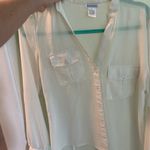 Dizzylizzy White Button up Dress shirt Photo 5