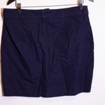 Lilly Pulitzer Women's Cotton Poplin Button Pocket Postage Stamp Mini Skirt Blue Photo 1