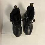 Dr. Martens Boots Serena Faux Fur Lined Lace Up Boots in Black Sz US 6/EU 37 GUC Photo 11
