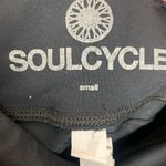 SoulCycle  Legging Capri Legging Logo Gray White Cropped Cycling Spin Workout S Photo 4