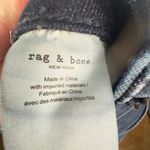 Rag and Bone  Hattie Midrise dark wash size 26 black stripe sides NWT partial tag Photo 10