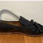 & Other Stories & Other Stories Shoes Womens Size 38 Black Leather Tassel Loafers Made in Italy Photo 3