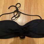 Apostrophe  Black Bikini/Bandeau Top with Flower Size Large Photo 1