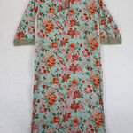 J.Crew  Womens XXS Floral Print Maxi Dress Long Sleeve Tassel Tie Neck‎ Photo 0