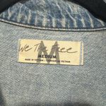 We The Free Free People chain of command denim‎ mini dress Photo 2