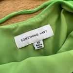 Something Navy  - Silky Essential Slip Dress in Green Photo 1